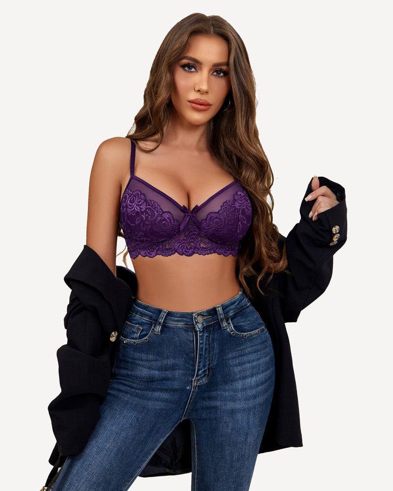 Lace Bra and Panty Sets Outfits (DE Only) Lingerie Sets-Bra Sets - Tophatter Daily Deals