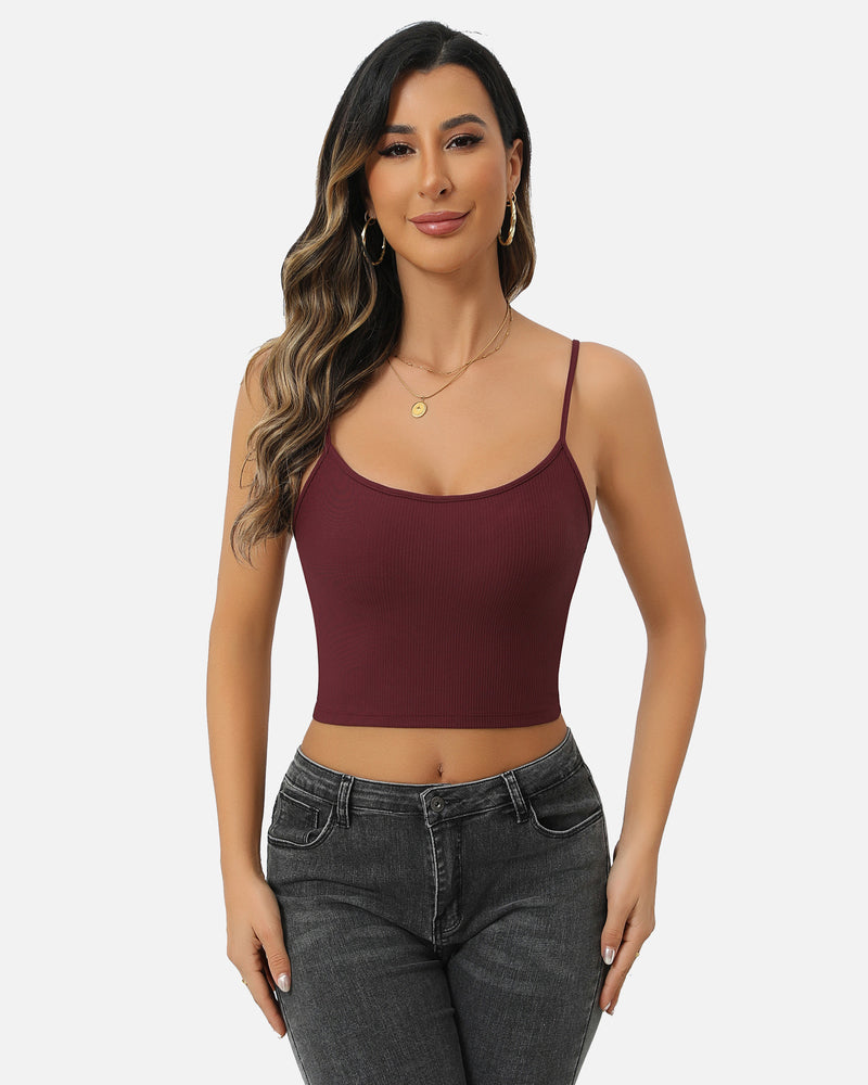 Mesh Crop Top with Cami Top Sets Lingeries-Crop tops - Tophatter Daily Deals