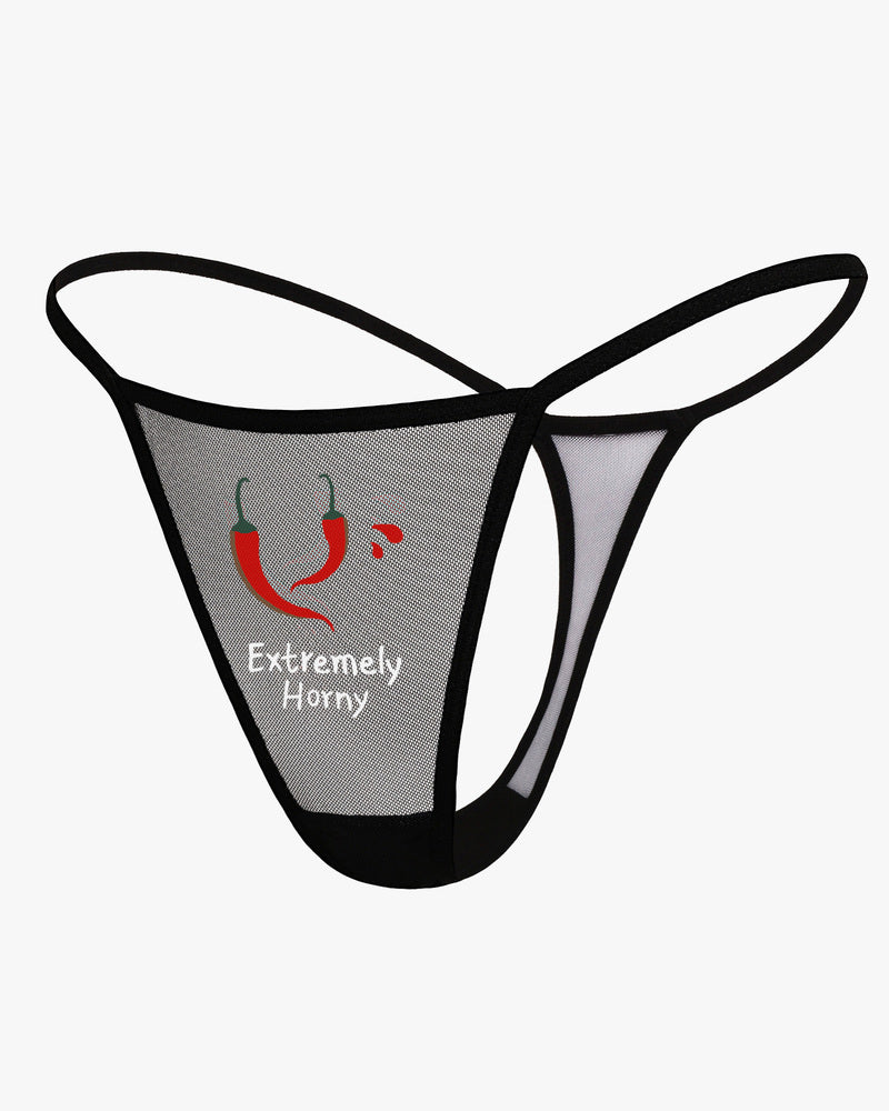 T-back Mesh Panties Lingeries-panties - Tophatter Daily Deals