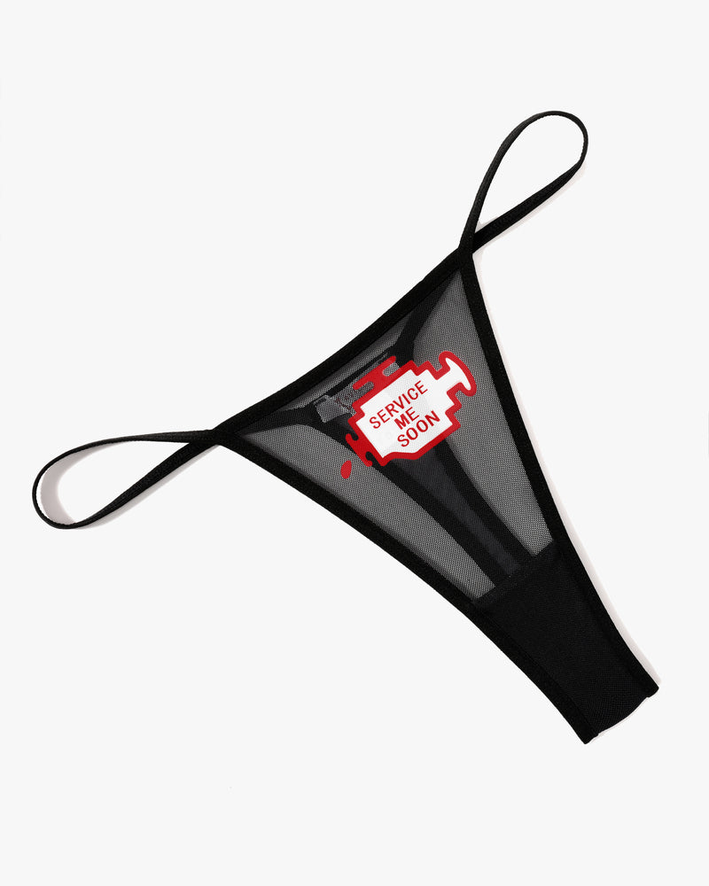 T-back Mesh Panties Black-style4 Lingeries-panties - Tophatter Daily Deals