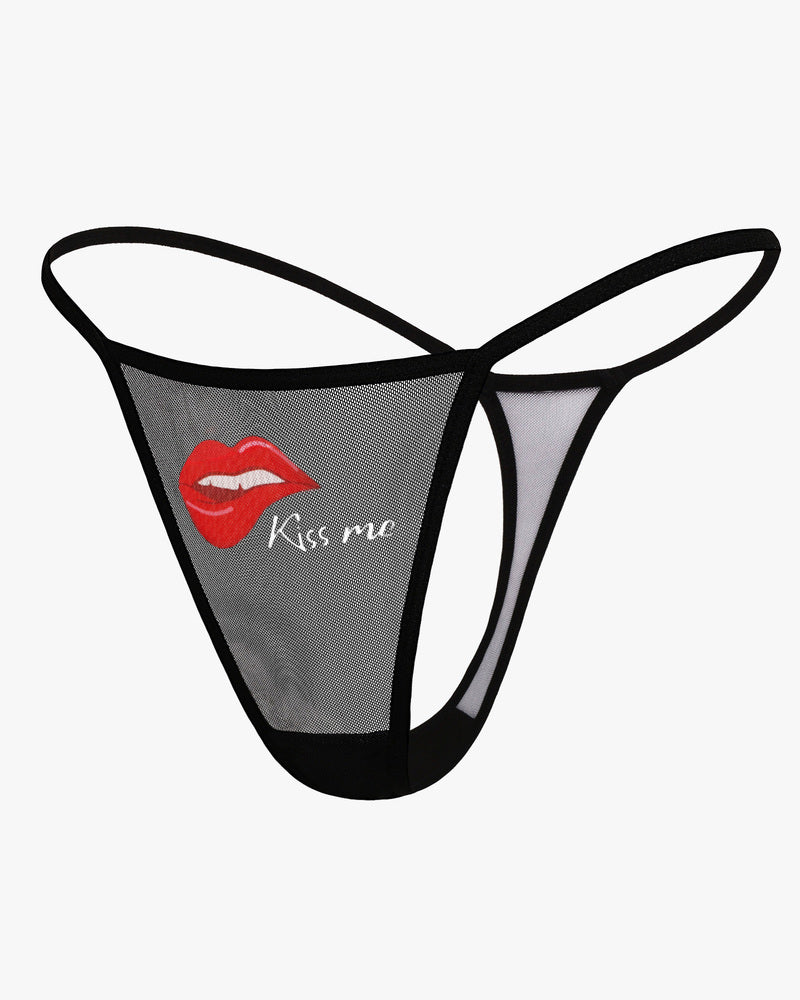 T-back Mesh Panties Lingeries-panties - Tophatter Daily Deals