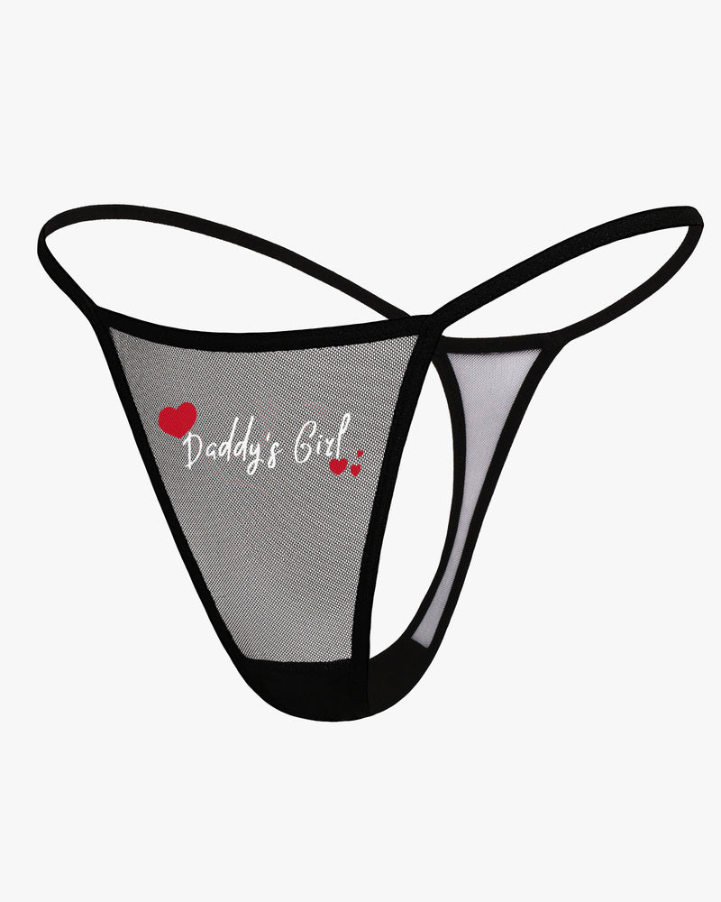 T-back Mesh Panties Lingeries-panties - Tophatter Daily Deals
