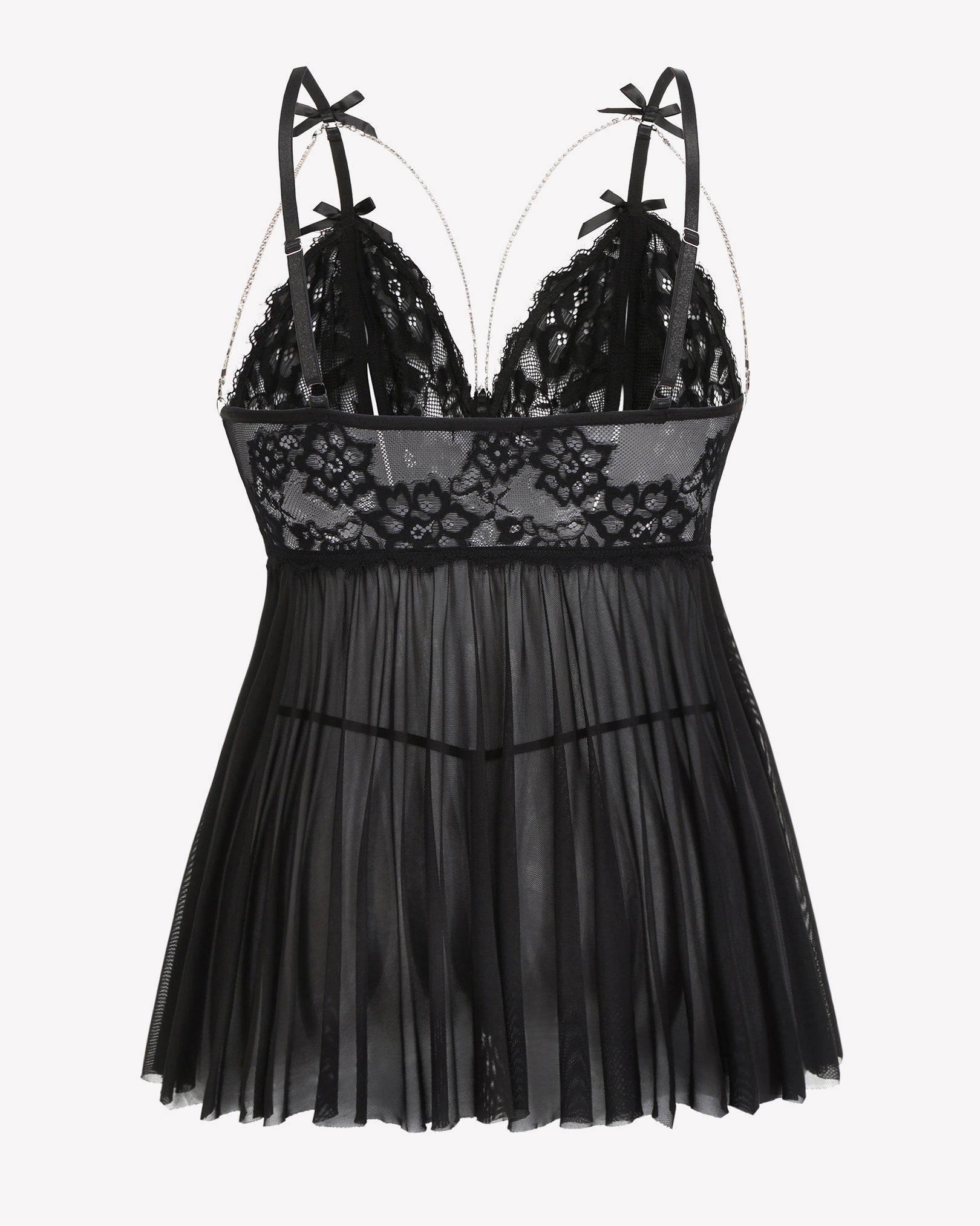 Plus Size Lace Babydoll Nighty Lingerie Sets-Plus size - Tophatter Daily Deals