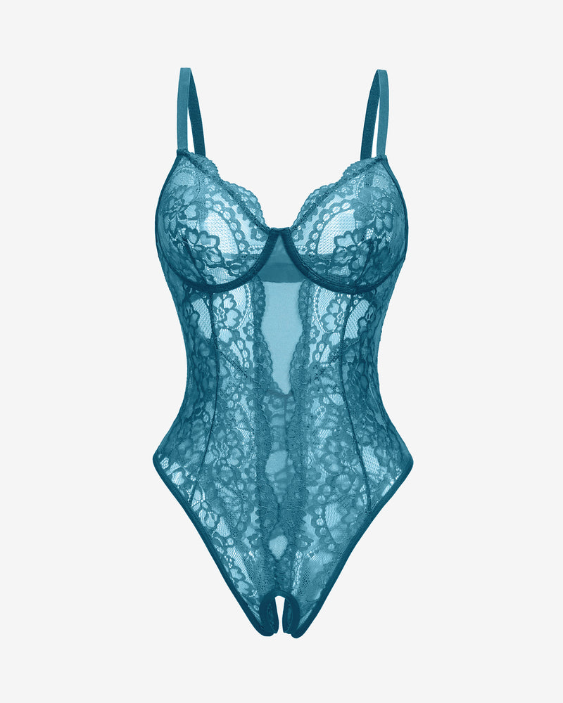 Deep V Cut Out One Piece lingerie Lingeries-Bodysuits - Tophatter Daily Deals