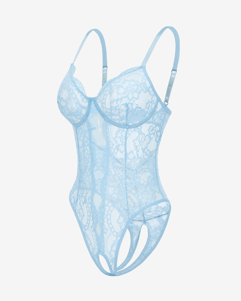 Deep V Cut Out One Piece lingerie Lingeries-Bodysuits - Tophatter Daily Deals