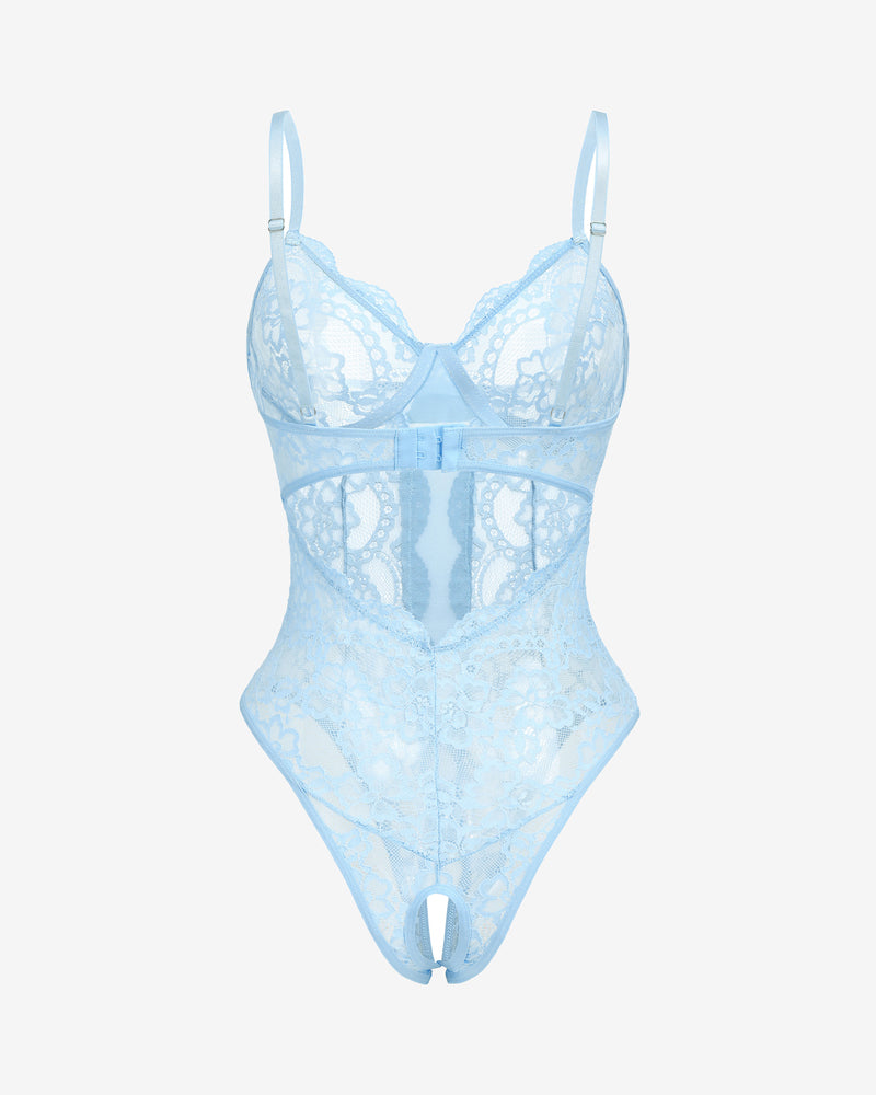 Deep V Cut Out One Piece lingerie Lingeries-Bodysuits - Tophatter Daily Deals