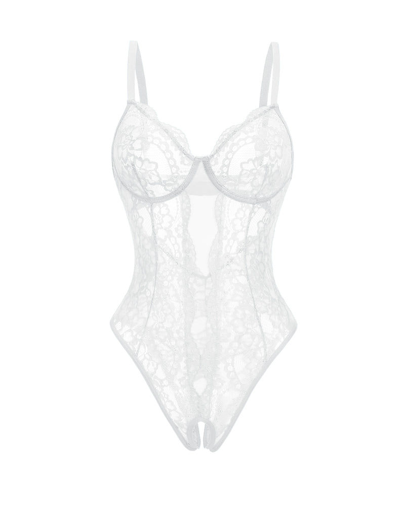 Deep V Cut Out One Piece lingerie Lingeries-Bodysuits - Tophatter Daily Deals