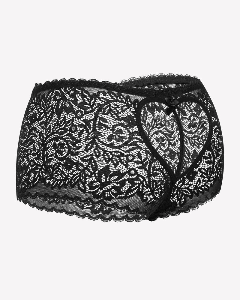 Lace BoyShorts High Waist Panties Lingeries-panties - Tophatter Daily Deals
