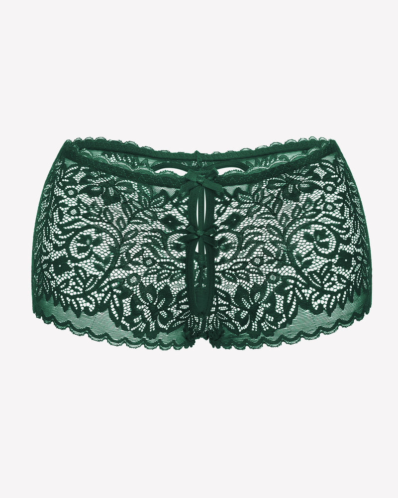 Lace BoyShorts High Waist Panties Lingeries-panties - Tophatter Daily Deals