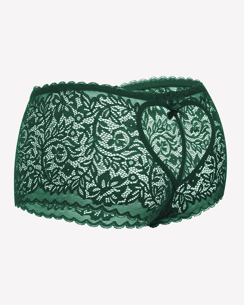 Lace BoyShorts High Waist Panties Lingeries-panties - Tophatter Daily Deals