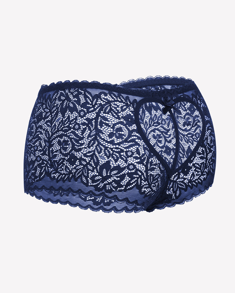 Lace BoyShorts High Waist Panties Lingeries-panties - Tophatter Daily Deals