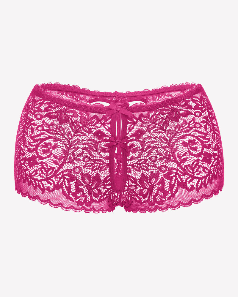 Lace BoyShorts High Waist Panties Lingeries-panties - Tophatter Daily Deals
