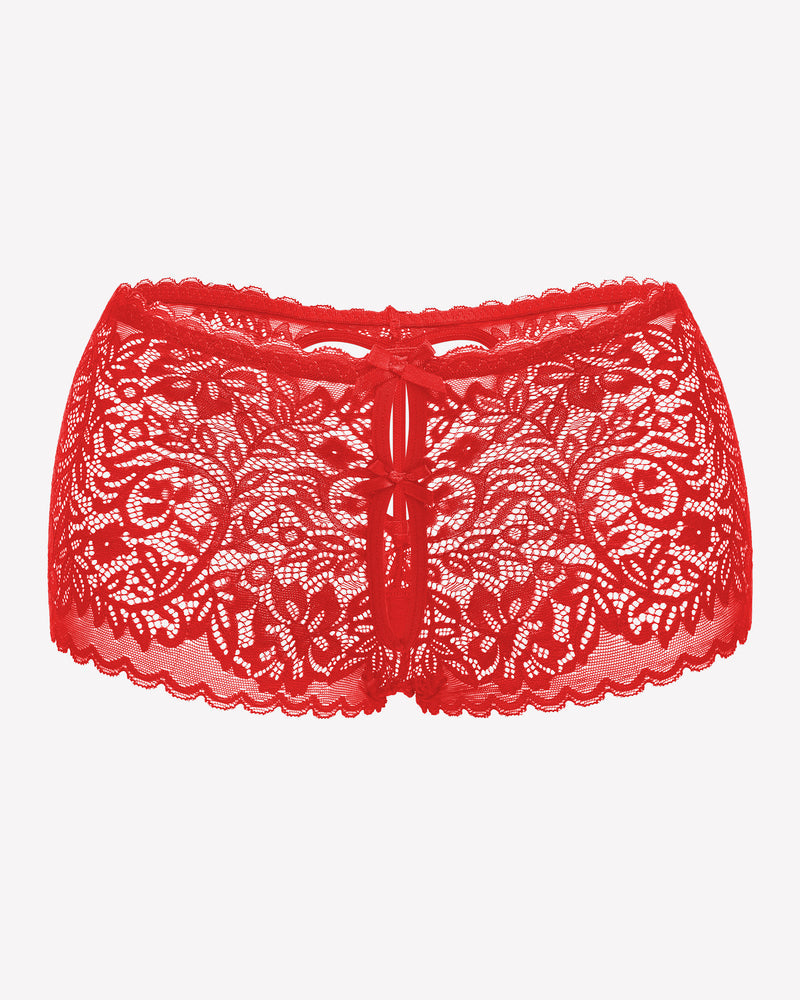 Lace BoyShorts High Waist Panties Lingeries-panties - Tophatter Daily Deals