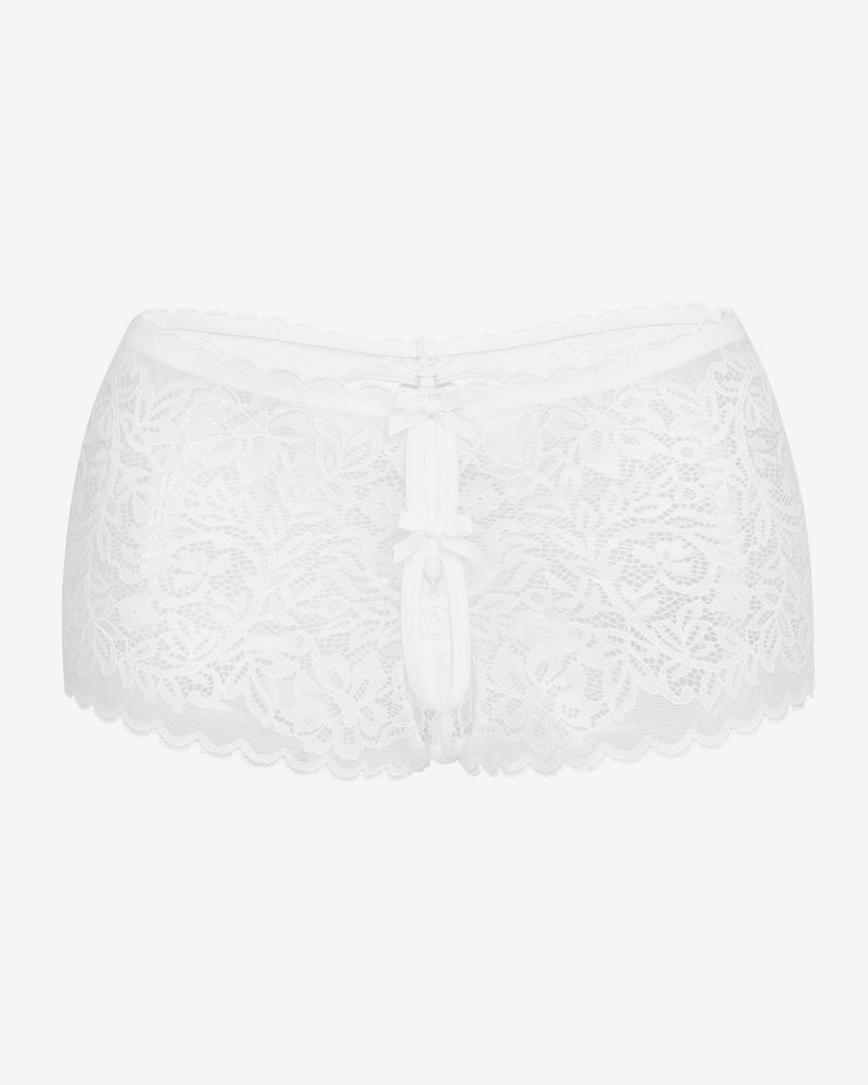 Lace BoyShorts High Waist Panties Lingeries-panties - Tophatter Daily Deals