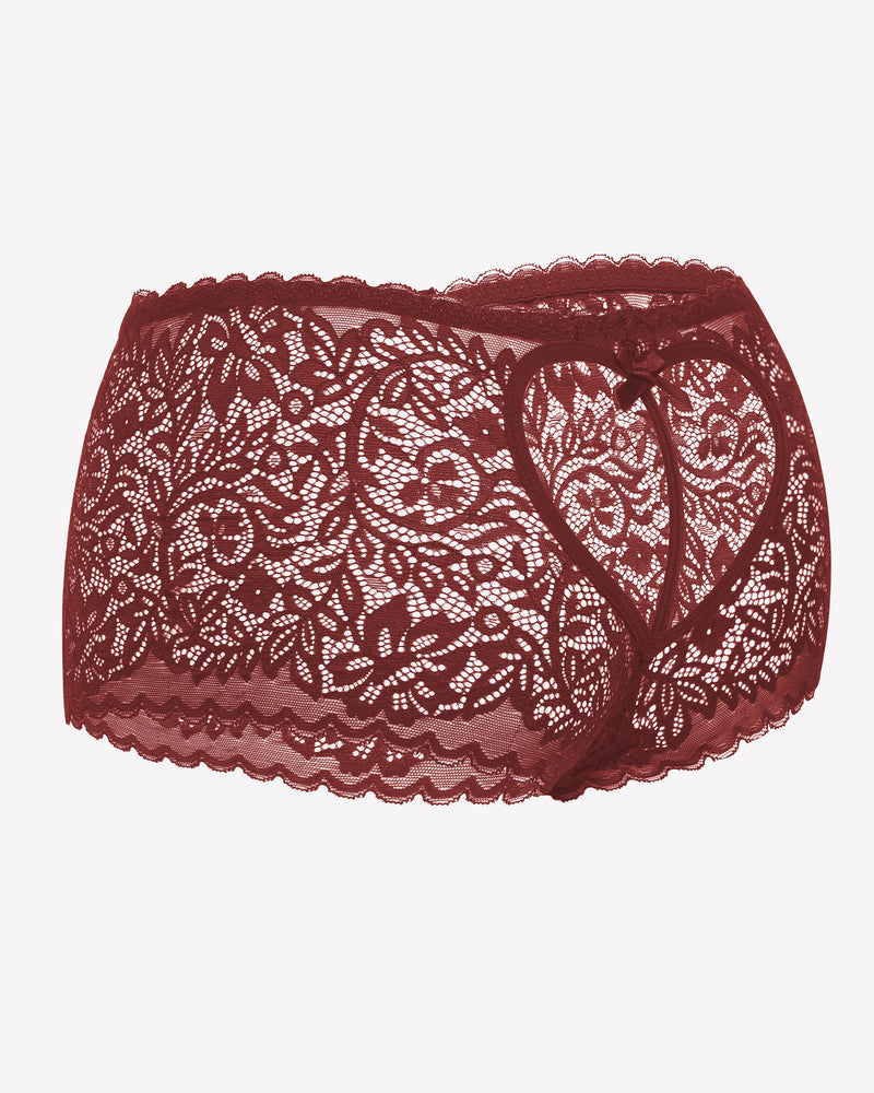 Lace BoyShorts High Waist Panties Lingeries-panties - Tophatter Daily Deals
