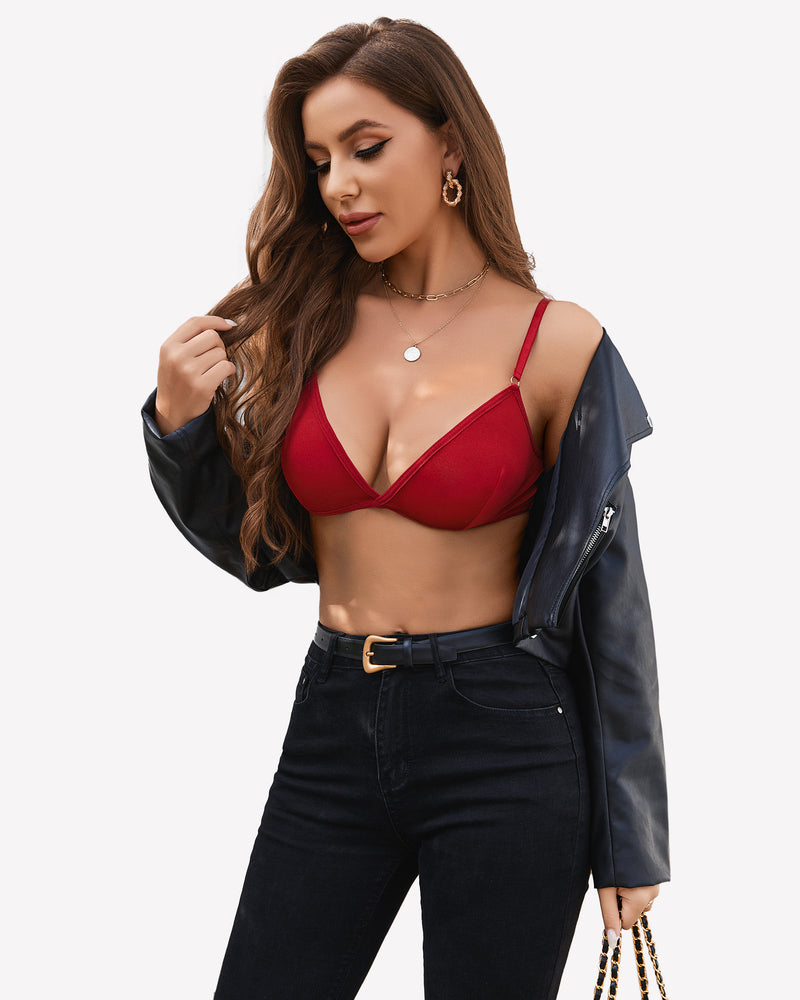 Mesh See Through Shirt with Bra Lingeries-Crop tops - Tophatter Daily Deals