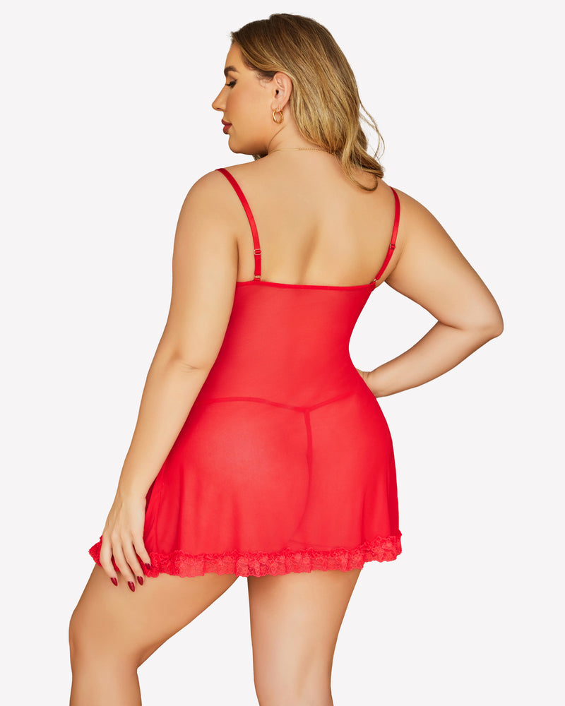 Lace Chemise Dress Night Gowns Lingeries-Chemises - Tophatter Daily Deals