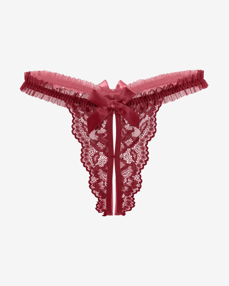 Floral Lace Panties Naughty Lingerie Lingeries-panties - Tophatter Daily Deals