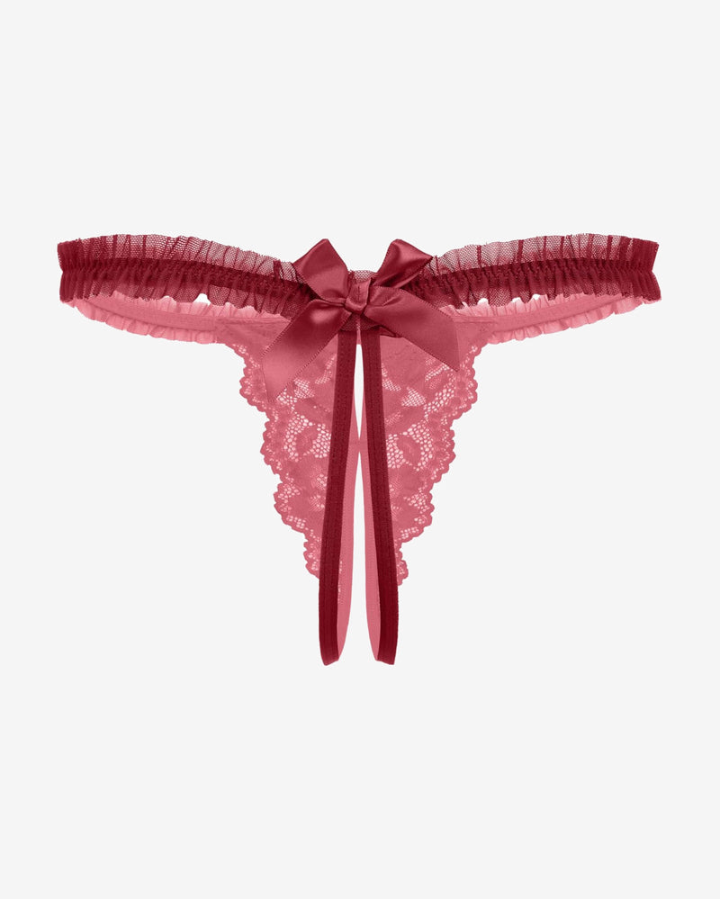 Floral Lace Panties Naughty Lingerie Lingeries-panties - Tophatter Daily Deals