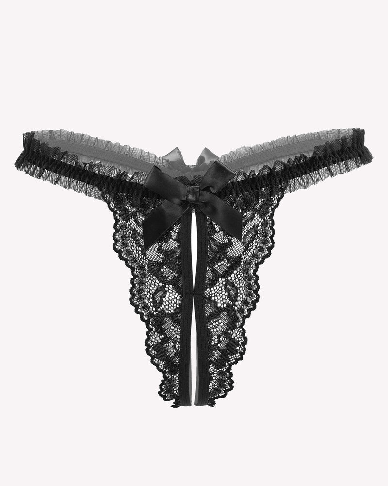 Floral Lace Panties Naughty Lingerie Lingeries-panties - Tophatter Daily Deals