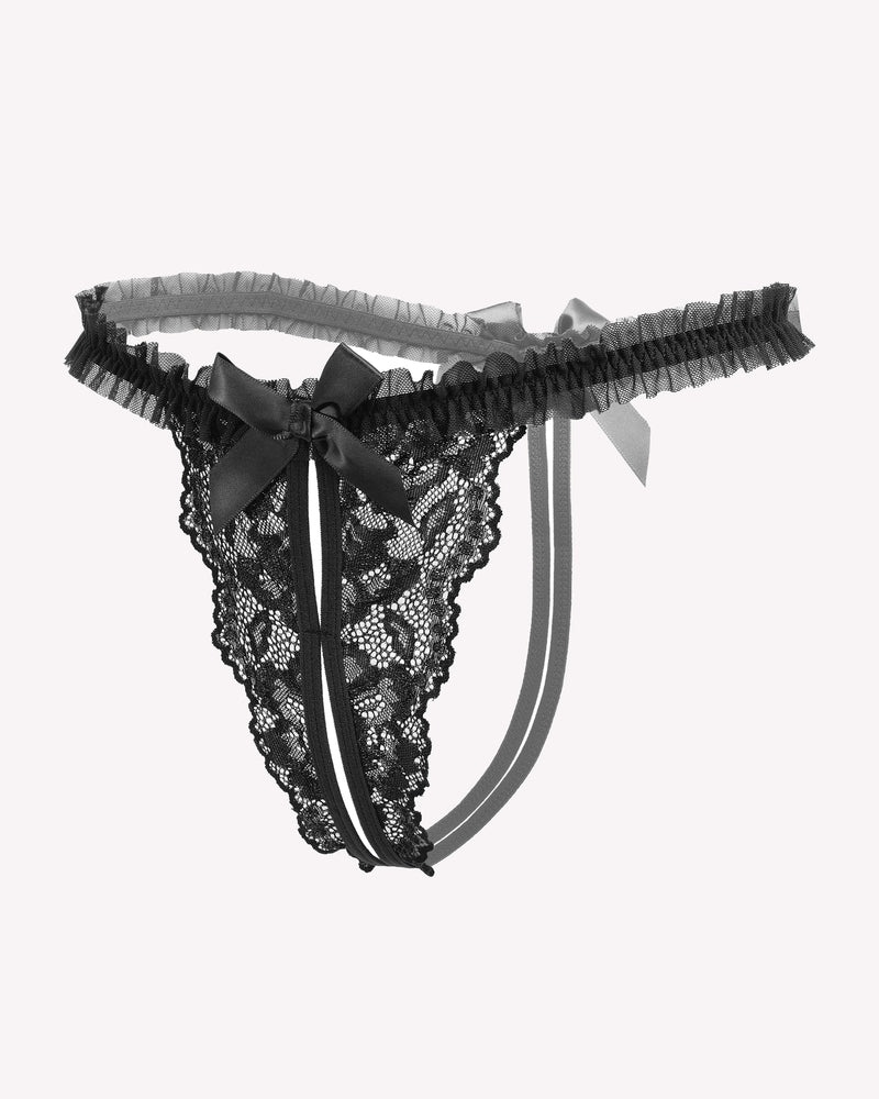 Floral Lace Panties Naughty Lingerie Lingeries-panties - Tophatter Daily Deals