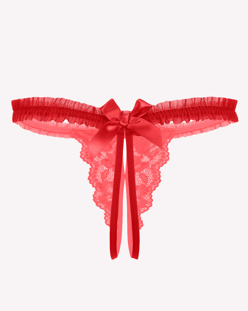 Floral Lace Panties Naughty Lingerie Lingeries-panties - Tophatter Daily Deals