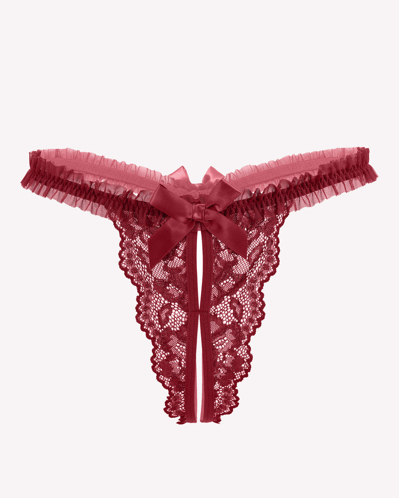 Floral Lace Panties Naughty Lingerie Lingeries-panties - Tophatter Daily Deals