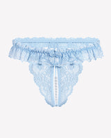 Lace Low Waist Thongs with Pearls Ball Lingeries-panties - Tophatter Daily Deals