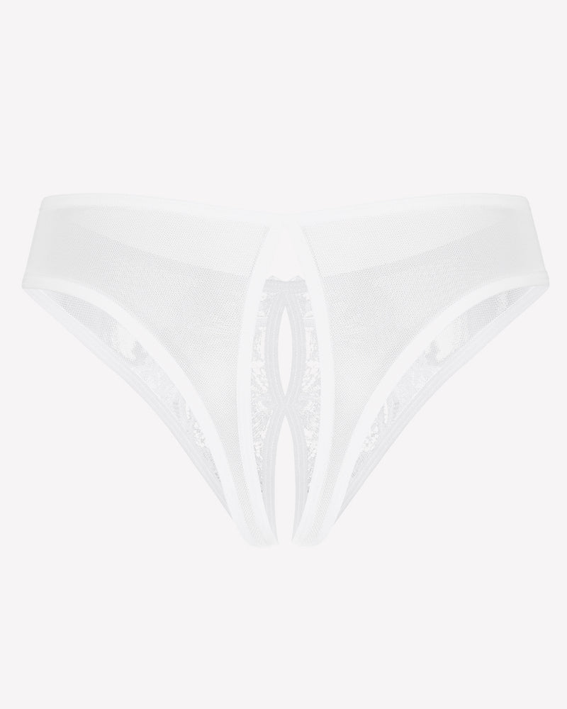 Mesh Panties Briefs with Cute Bow Lingeries-panties - Tophatter Daily Deals
