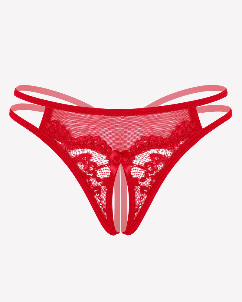 Lace Panties Floral Lace Briefs G-String Lingeries-panties - Tophatter Daily Deals