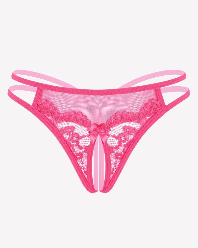 Lace Panties Floral Lace Briefs G-String Lingeries-panties - Tophatter Daily Deals