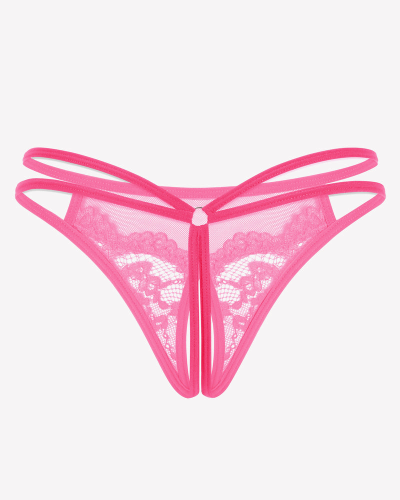 Lace Panties Floral Lace Briefs G-String Lingeries-panties - Tophatter Daily Deals