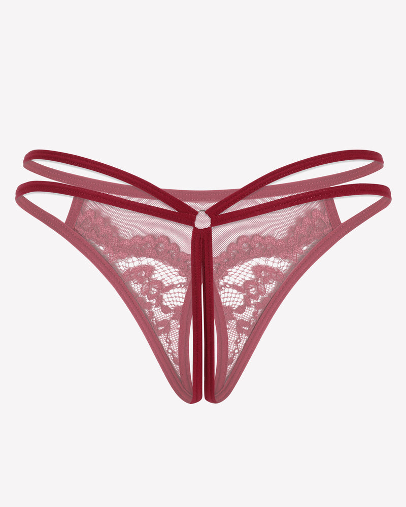 Lace Panties Floral Lace Briefs G-String Lingeries-panties - Tophatter Daily Deals