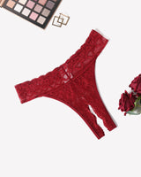 Low Rise T Back Hipster Thong Wine Red Lingeries-panties - Tophatter Daily Deals