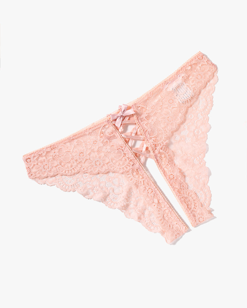 Criss Cross Lace Hipster Panty Lingeries-panties - Tophatter Daily Deals