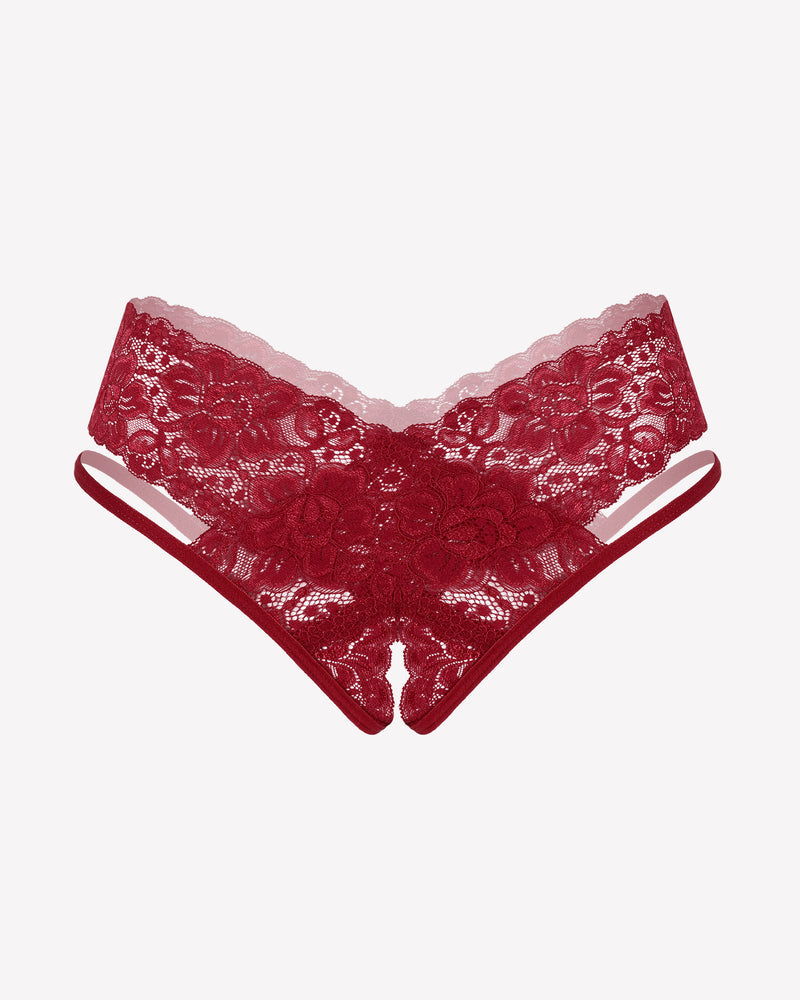 Lace Briefs V-Shape Cheeky Panties Lingeries-panties - Tophatter Daily Deals