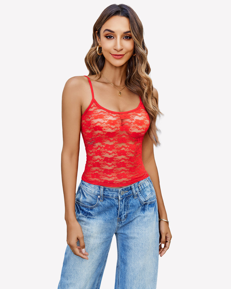 Y2k Crop Tops Going Out Tank Tops Red Lingerie Sets-Bras - Tophatter Daily Deals