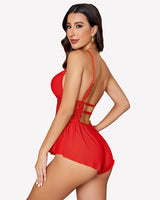 Lace Bodysuit V Neck Mesh Sleepwear Lingeries-Bodysuits - Tophatter Daily Deals