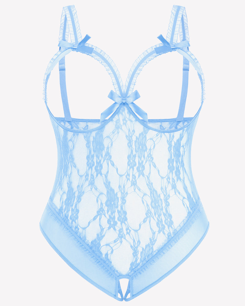 Plus Size Crotchless Exotic Lace Teddies Lingerie Sets-Plus size - Tophatter Daily Deals