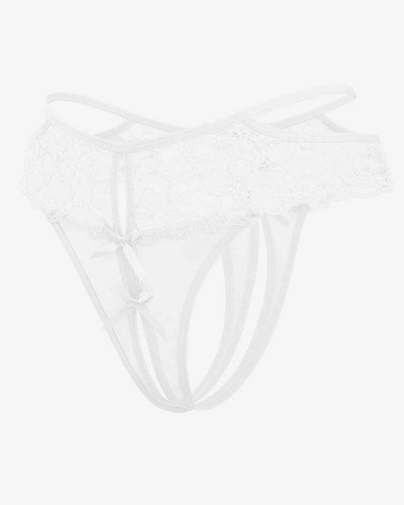 Lace Cheeky Mesh Hollow Thongs Lingeries-panties - Tophatter Daily Deals