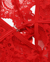 Cross-Back Straps Teddy Babydoll Lingerie-Babydolls - Tophatter Daily Deals