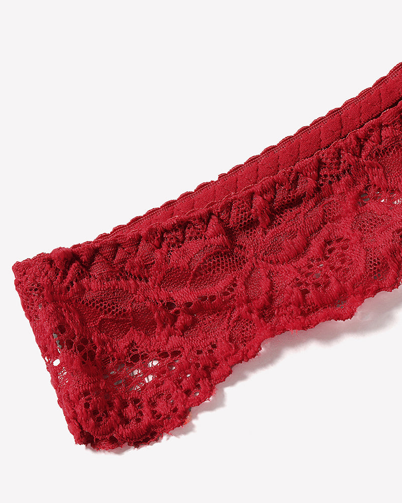 Push Up Lace Bra and Panty Sets Lingerie Sets-Bra Sets - Tophatter Daily Deals