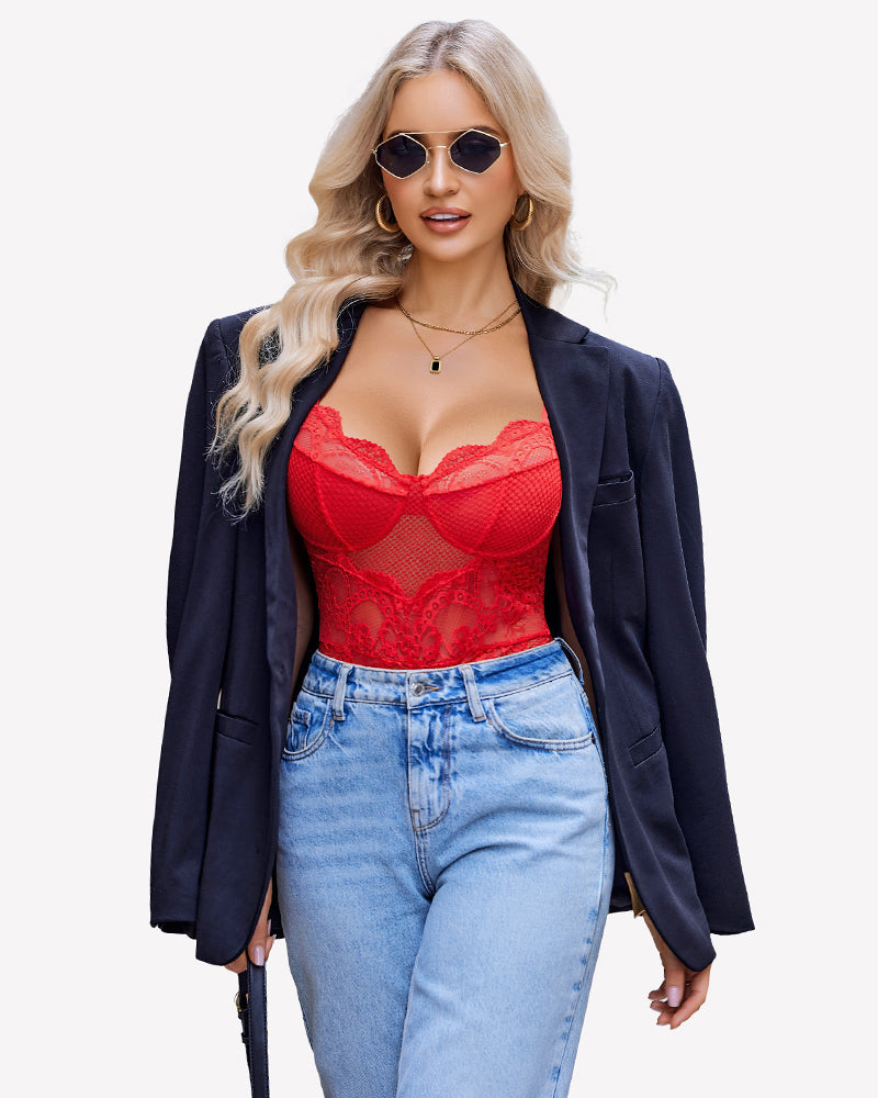 Cut Out Babydoll Crotchless Teddy Lingeries-Bodysuits - Tophatter Daily Deals