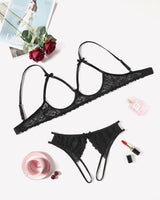 Exotic Lingerie 2 Pieces Bra Panty Set Lingerie Sets-Bra Sets - Tophatter Daily Deals