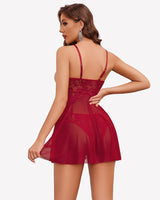 Lace Babydoll Nightie Exotic Boudoir Outfits Lingerie-Babydolls - Tophatter Daily Deals