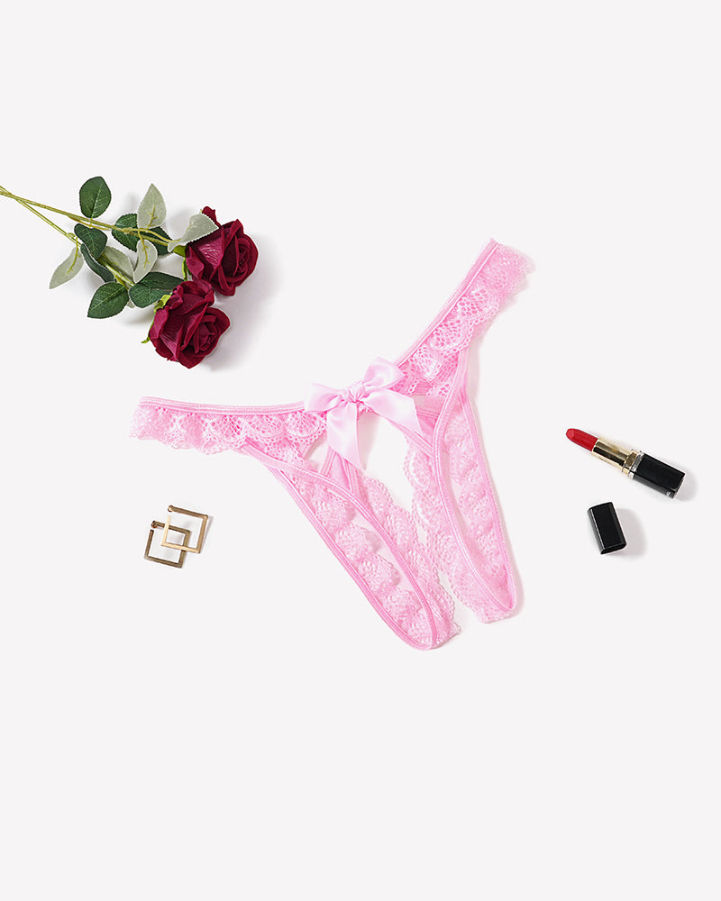 Low Rise Briefs Floral Lace Thong Lingeries-panties - Tophatter Daily Deals