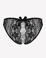 Floral Lace Briefs Hollow Out Bow Underwear Lingeries-panties - Tophatter Daily Deals