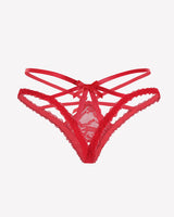 Lace Panties Briefs Criss Cross Underwear Lingeries-panties - Tophatter Daily Deals