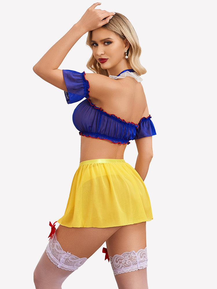 Costumes Mini Skirt Set with Garter Belt (5pack) Lingerie Sets-Skirt Sets - Tophatter Daily Deals