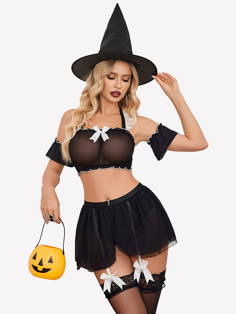 Costumes Mini Skirt Set with Garter Belt (5pack) Lingerie Sets-Skirt Sets - Tophatter Daily Deals